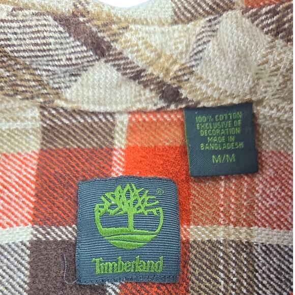 Timberland | Button Down Flannel | Size Medium - Picture 3 of 5
